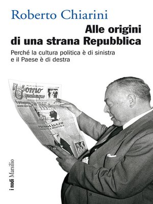 cover image of Alle origini di una strana Repubblica